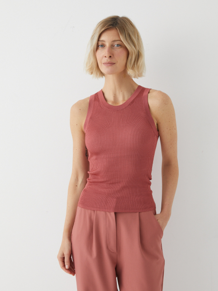 Топ-майка из вискозы Marou, цвет: розовый, Mar3_2526 купить онлайн