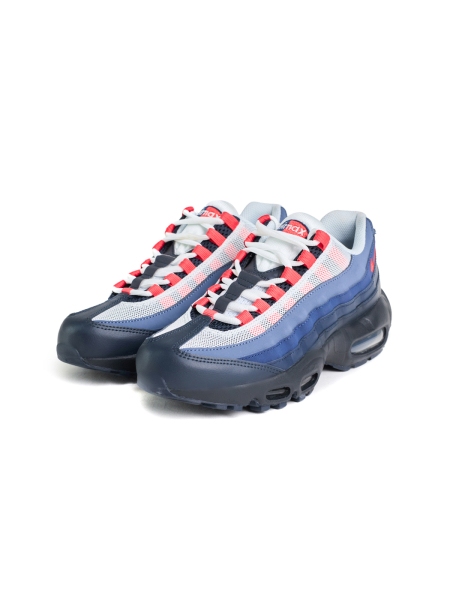 Кроссовки подростковые Nike Air Max 95 "Dark Obsidian Track Red" NKDADDYS SNEAKERS, цвет: синий CJ3906-404 купить онлайн