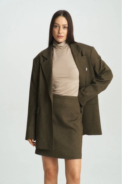 Юбка-мини Classic Khaki