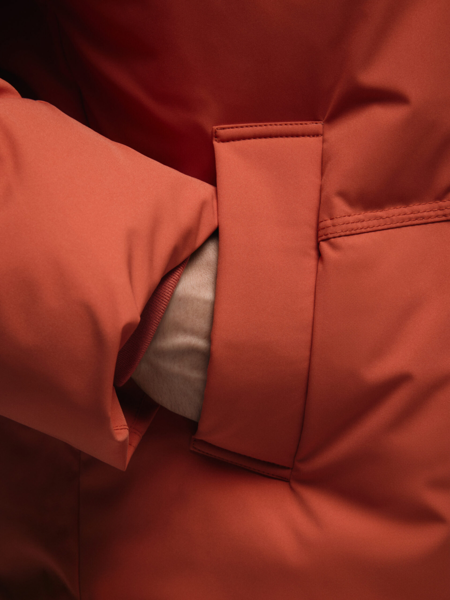 Пуховик Frostkill puffer NAIPACHE, цвет: оранжевый,  купить онлайн