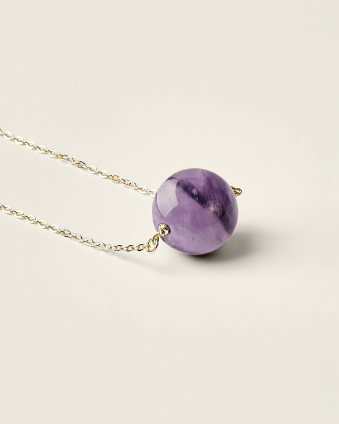 Колье "Вселенная Fiore - Сиреневая луна" Fiore store БП-00000297 купить онлайн