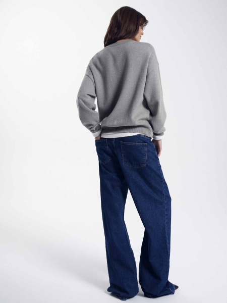 Джинсы boyfriend с заниженной талией PAPAYA, цвет: классический синий, FW2407JE175BF-LW со скидкой купить онлайн