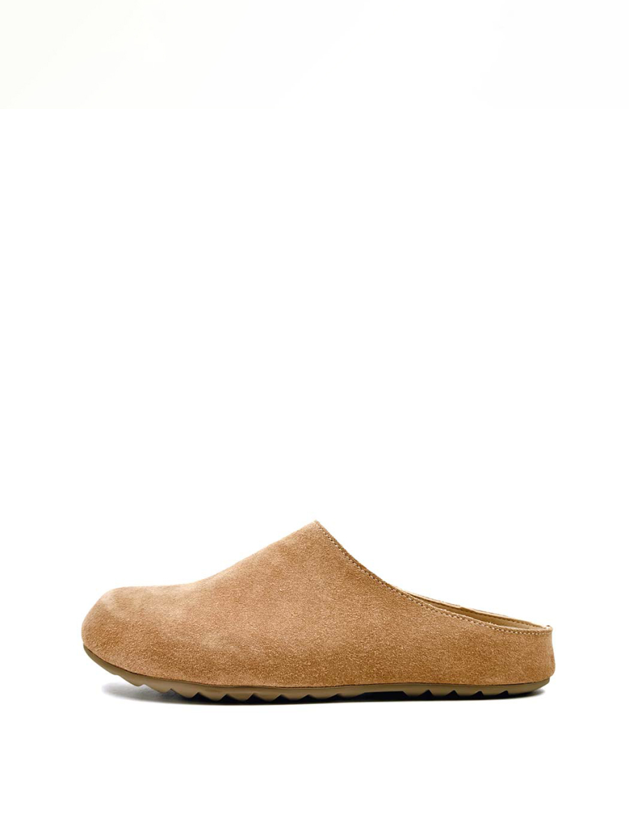 Сабо из натуральной замши