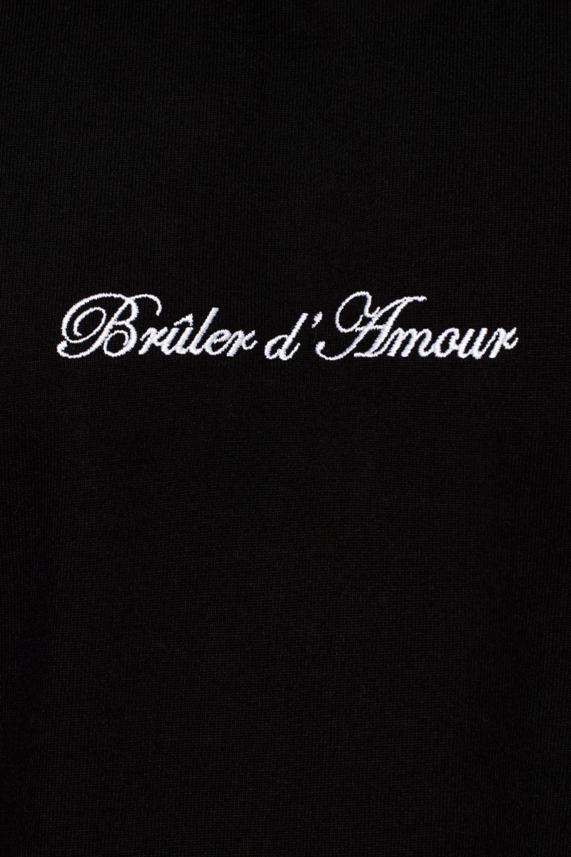 Футболка T-SHIRT "BASIC LOGO" Brûler d'Amour, цвет: black, BS2402C-2201-20 купить онлайн