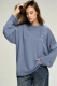 Джемпер Cotton ER Indigo Erist store, цвет: светло-синий, НФ-00002554 купить онлайн