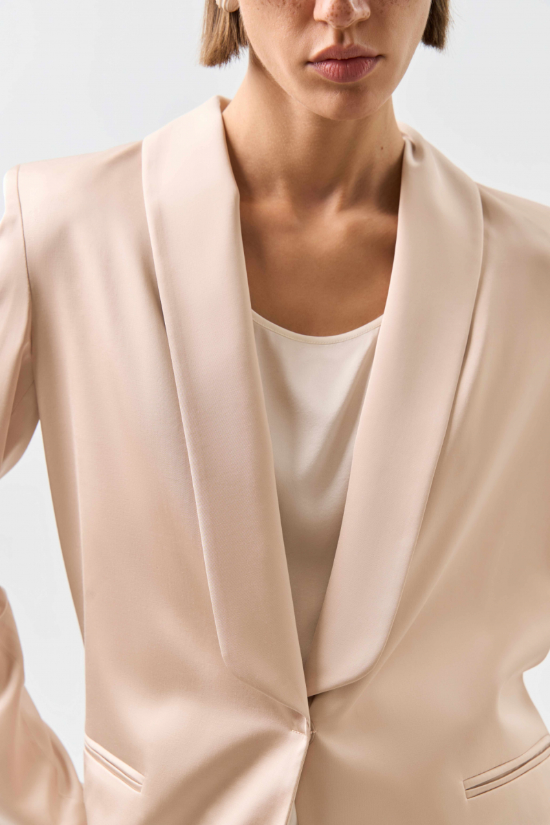 Жакет Magdalena FASHION REBELS, цвет: бежевый, FR24SS1JC40PCW530BG купить онлайн