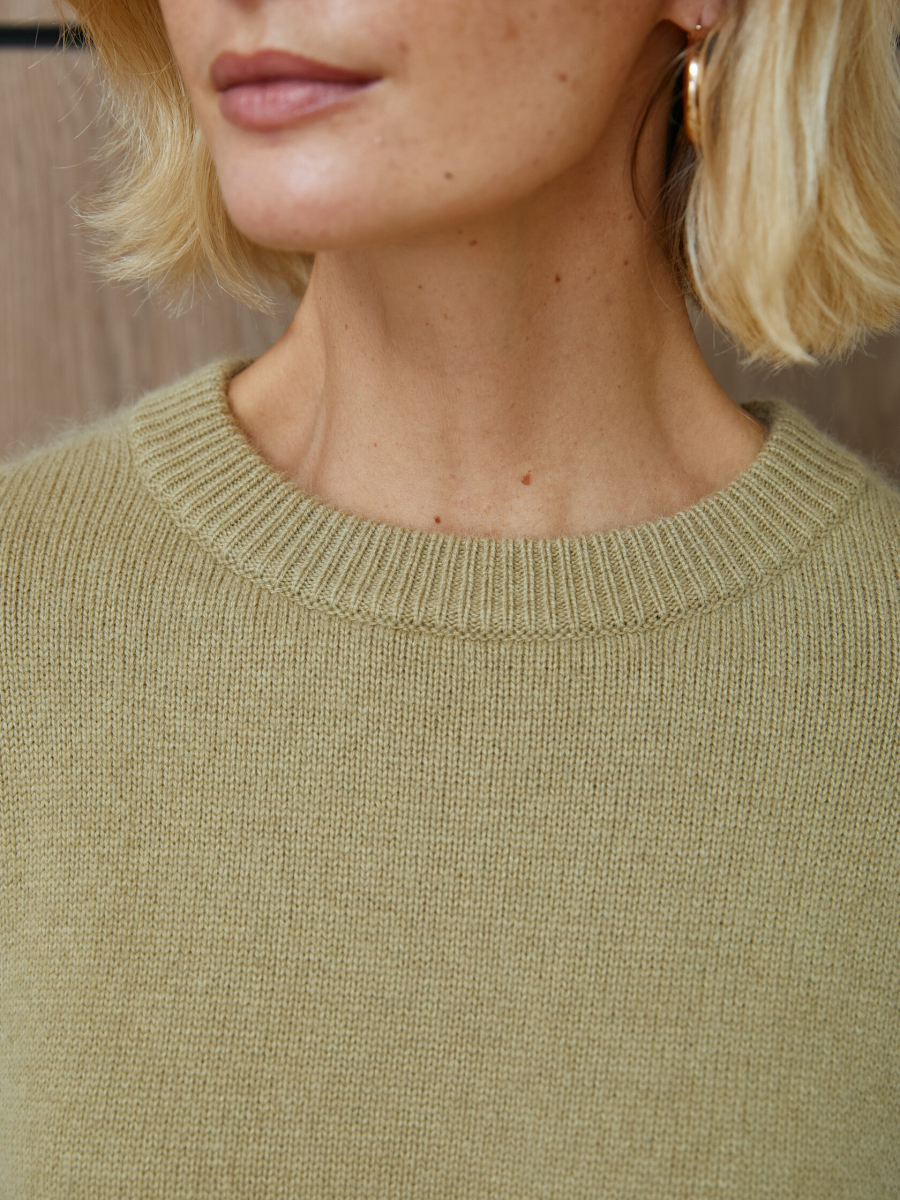 Свитер Molly Marou, цвет: зеленый, Mar4_2601 купить онлайн