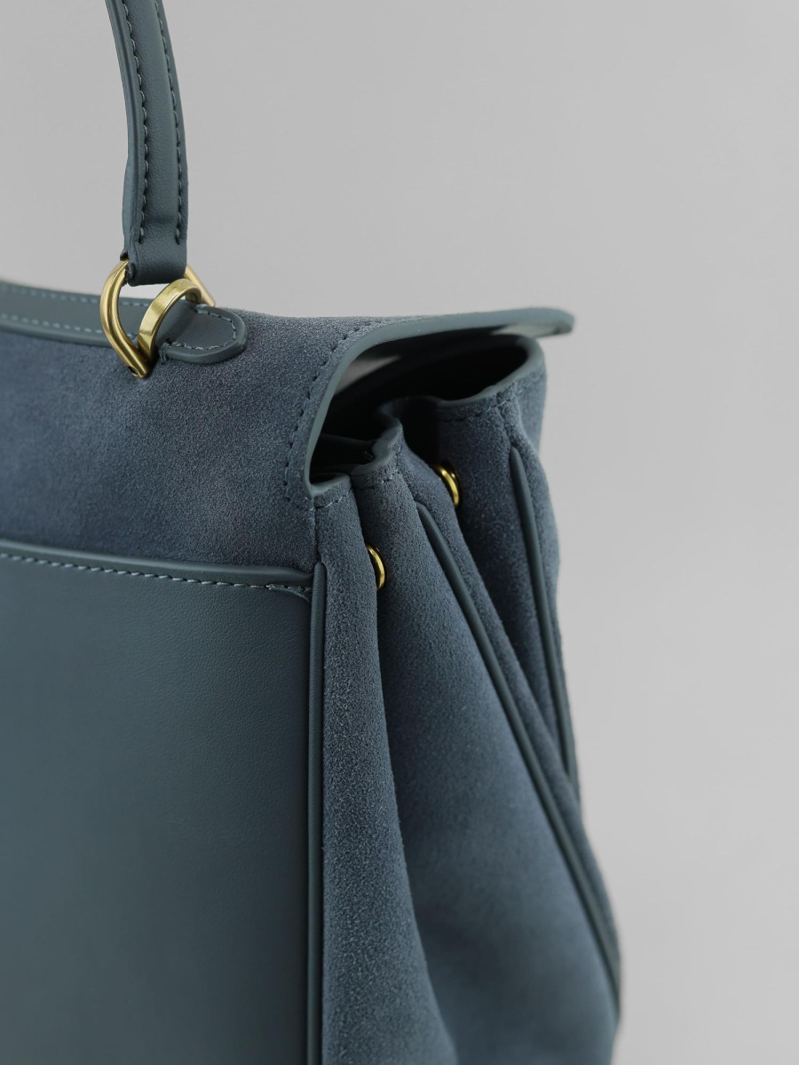 Сумка SANDRA MEDIUM brand salad, цвет: suede jeans J-704-PHR 6947 купить онлайн