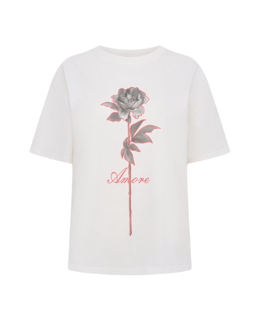 Футболка To be Blossom, цвет: WHITE, 131418 купить онлайн