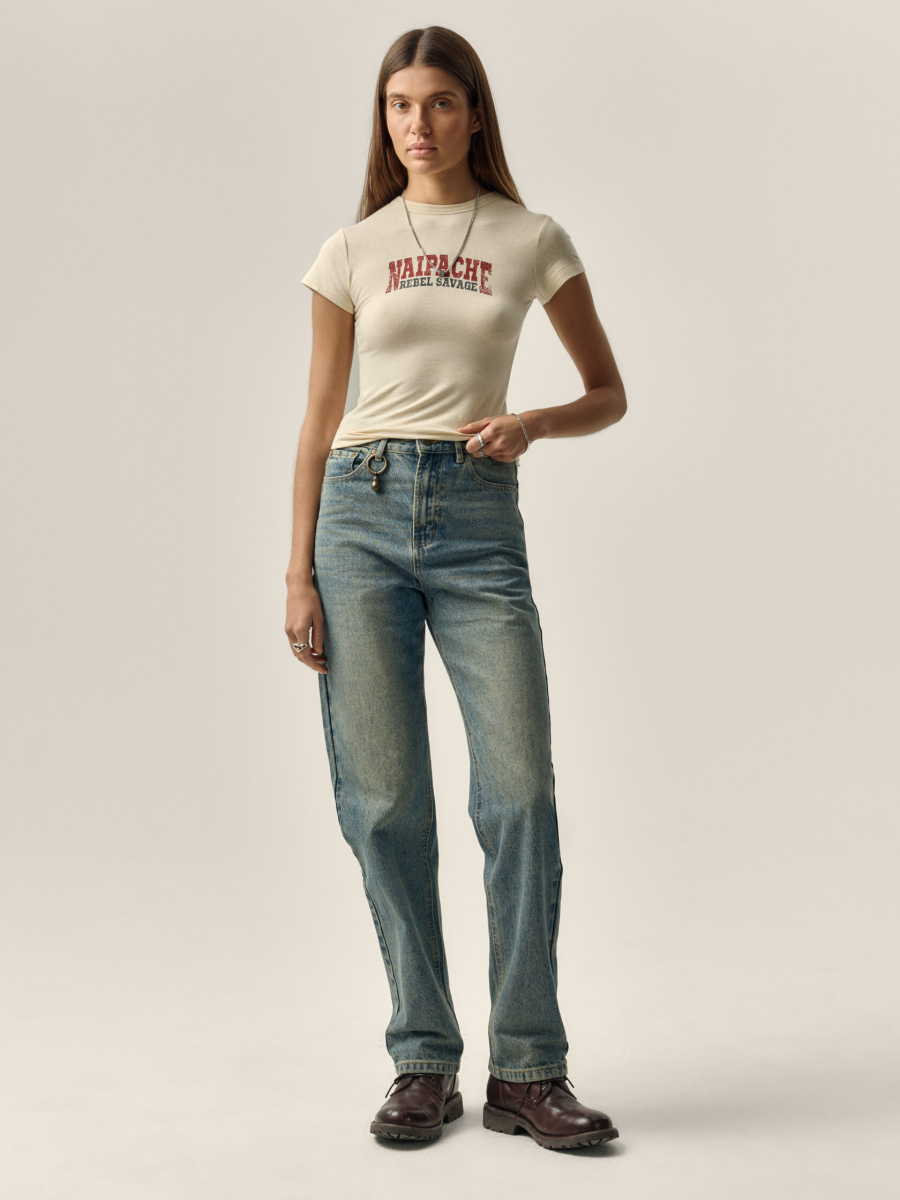 Джинсы Cold Type NAIPACHE, цвет: синий,  купить онлайн