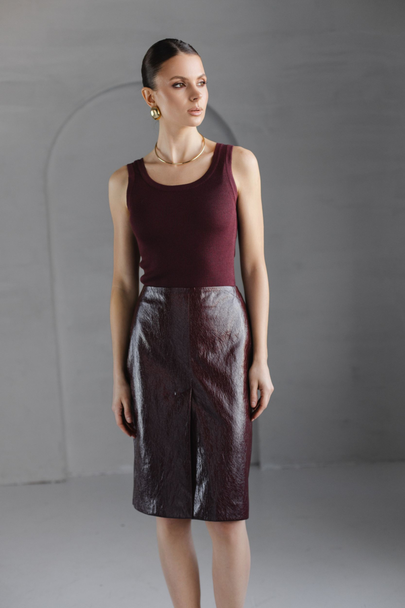 Майка из вискозы с шерстью