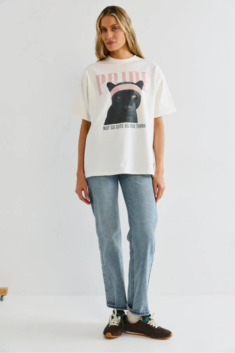 Футболка Пантера Erist store, цвет: белый, НФ-00003215 купить онлайн