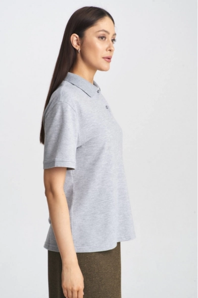 Поло Grey Melange