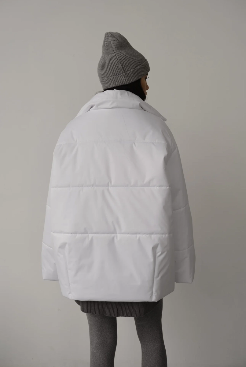 Пуховик SOFT MINI, цвет: белый, НФ-00000448 купить онлайн