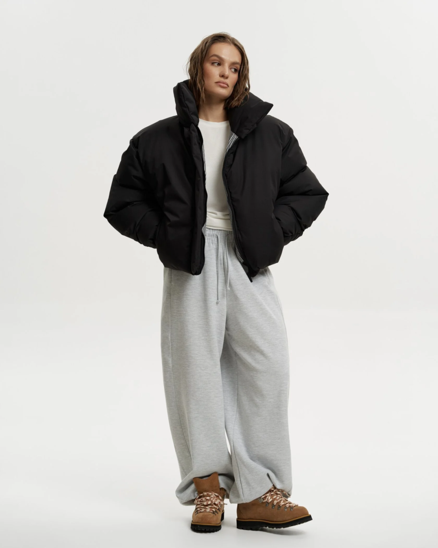 Пуховик BUBBLE BLACK