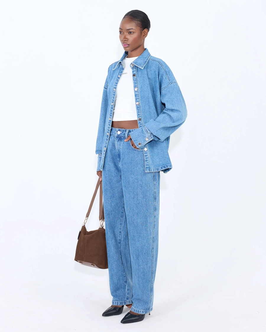 Джинсы BAGGY WOMEN BLUE ASIA ST 71, цвет: синий, Ast71.jeans-baggy-blue-w купить онлайн