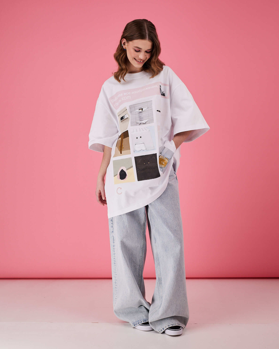 Футболка Капча TABOO, цвет: белый, TsCapchaW купить онлайн