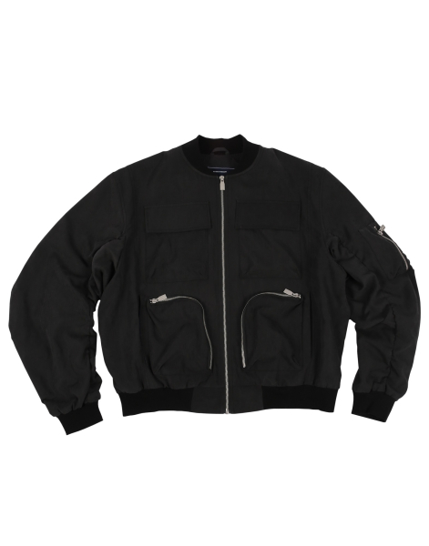 Бомбер SMOKY BLACK POCKETS SORRY, I’M NOT, цвет: Черный,  купить онлайн