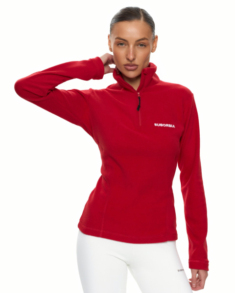 Анорак из флиса APRES SKI Suborbia, цвет: RED, 006353 купить онлайн