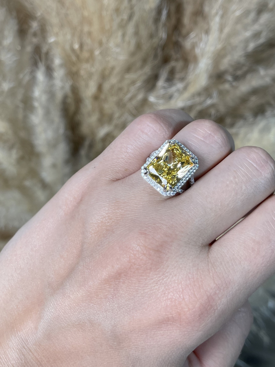Кольцо Tosya Store, цвет: серебро, SR-B03434C купить онлайн