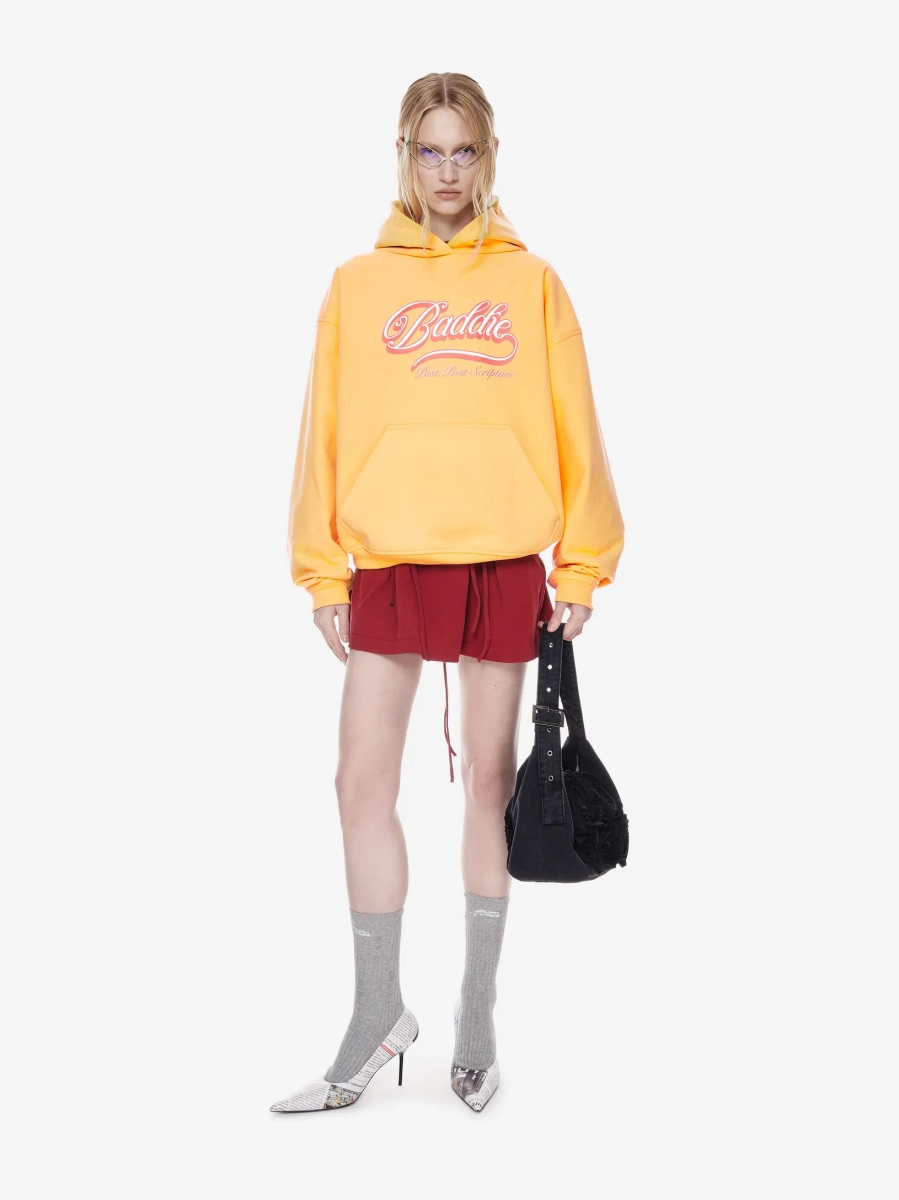 Худи с принтом "Бадди" POST POST SCRIPTUM, цвет: Желтый, 1125.009.00.14.701 купить онлайн