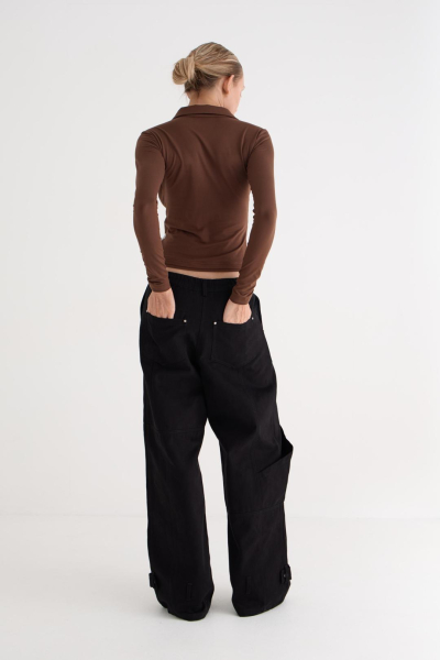 Поло с длинным рукавом Flitter CULT, цвет: коричневый,  купить онлайн