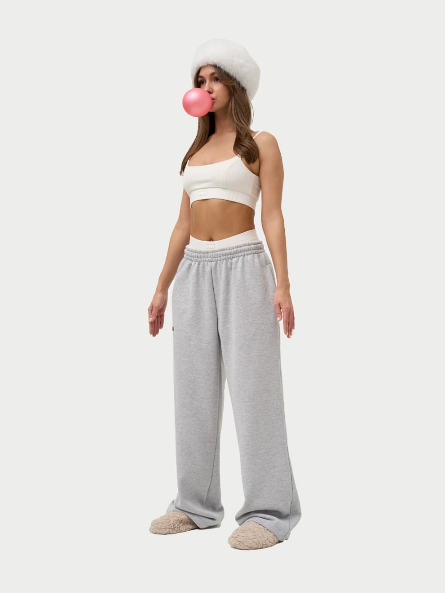 Брюки с начесом ONSI, цвет: melange,  купить онлайн