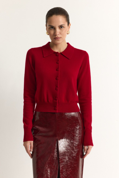 Кардиган из 100% шерсти мериноса