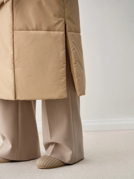 Пальто AGROS ANNA PEKUN, цвет: бежевый, 15.2554.110 купить онлайн