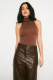 Боди без рукавов LABEL .B & TOUSSUN Label .B, цвет: коричневый, TSLB020070429 купить онлайн