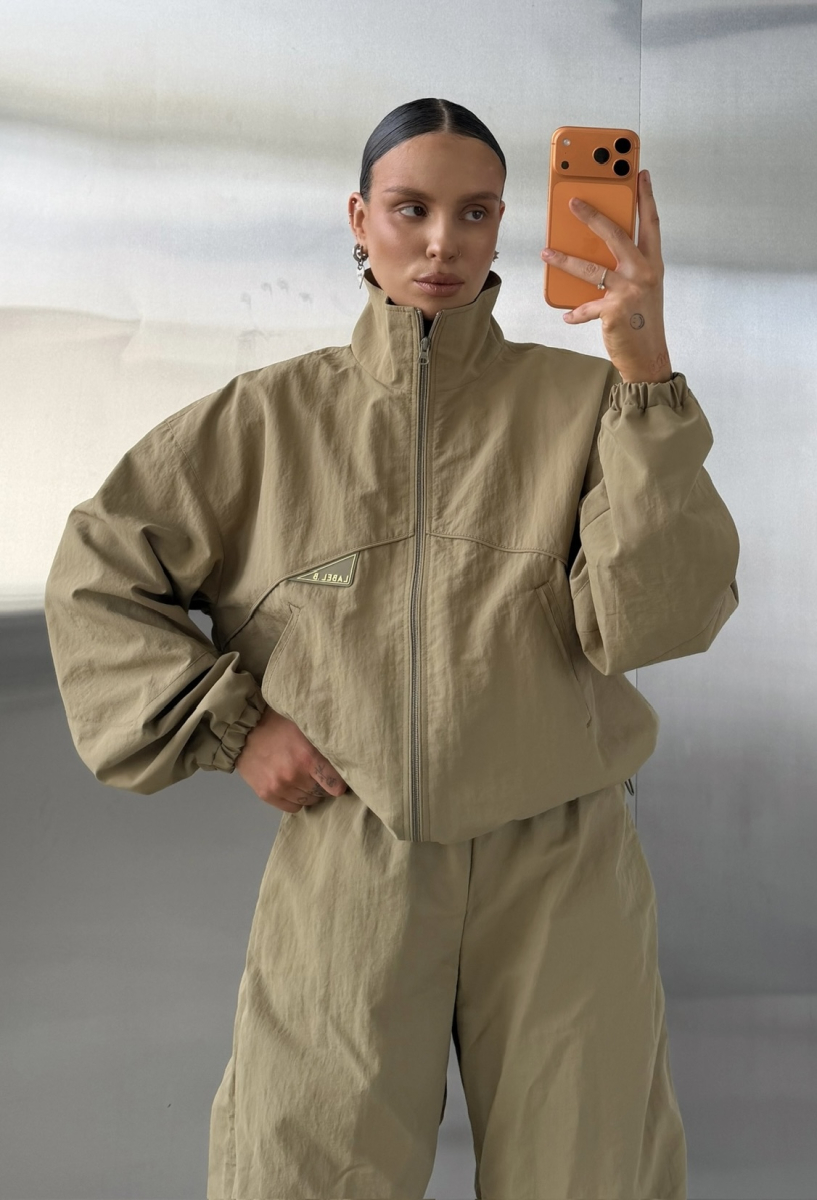 Куртка плащевая (хаки) Label .B, цвет: хаки,  купить онлайн