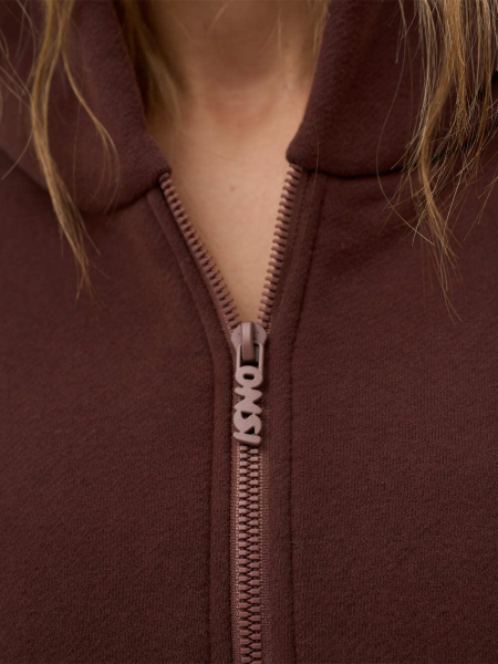 Zip Худи утепленное ONSI, цвет: chocolate,  купить онлайн