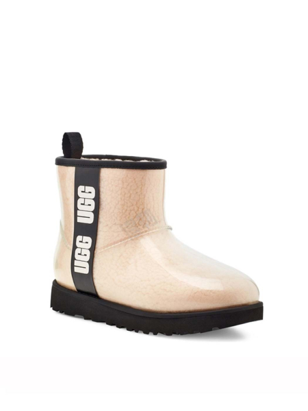 Угги UGG Classic Clear Mini Boot shvetsov store, цвет: natural black 1113190-NBLC купить онлайн