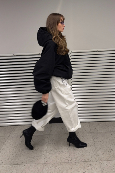 Джинсы рваные (белые) Label .B, цвет: белый, Jc.18.4.3659.0325/2WH купить онлайн