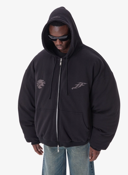 Бомбер REVERSIBLE FABLE, цвет: Черный, BMBR-FBL-RVRSBL-BLCK купить онлайн