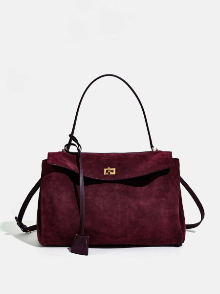 Сумка SANDRA MEDIUM brand salad, цвет: suede plum J-704-PHR 7272 купить онлайн