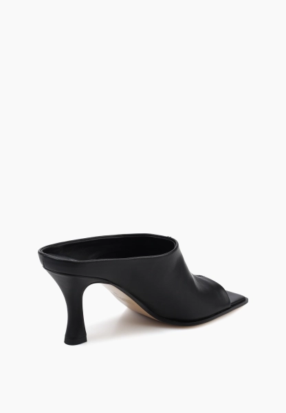 Мюли из натуральной кожи SBALO, цвет: Черный STR17 купить онлайн