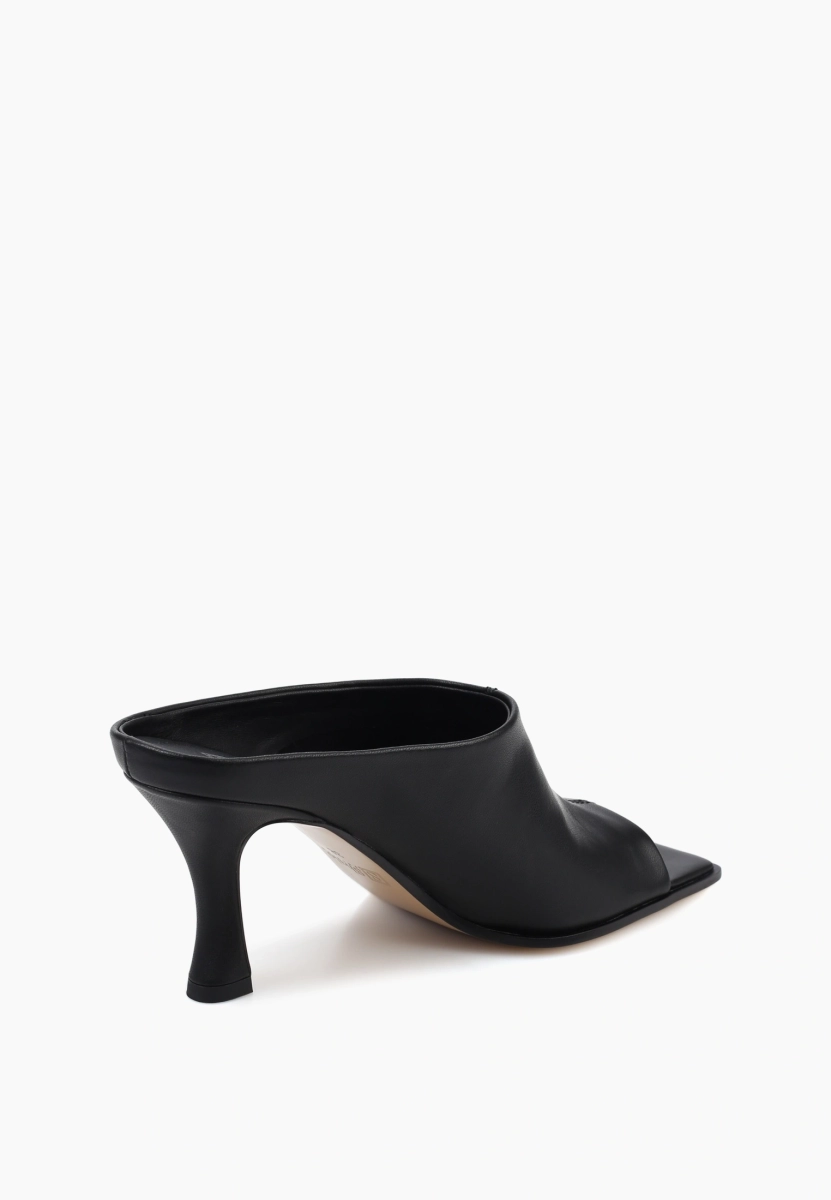 Мюли из натуральной кожи SBALO, цвет: Черный STR17 купить онлайн