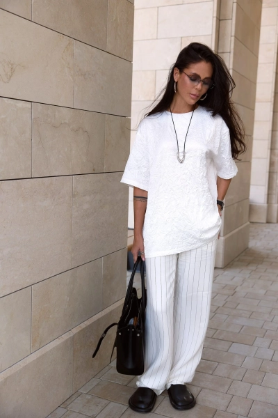 Брюки stripes Y.SO, цвет: stripes,  купить онлайн