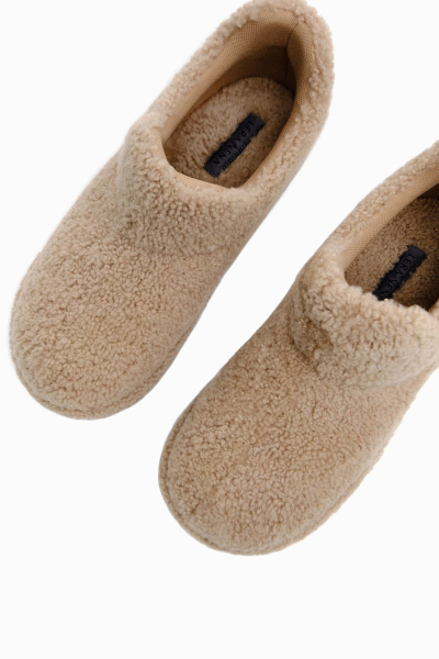 Меховые укороченные ботинки Lera Nena, цвет: бежевый LN.405.12240.110 купить онлайн