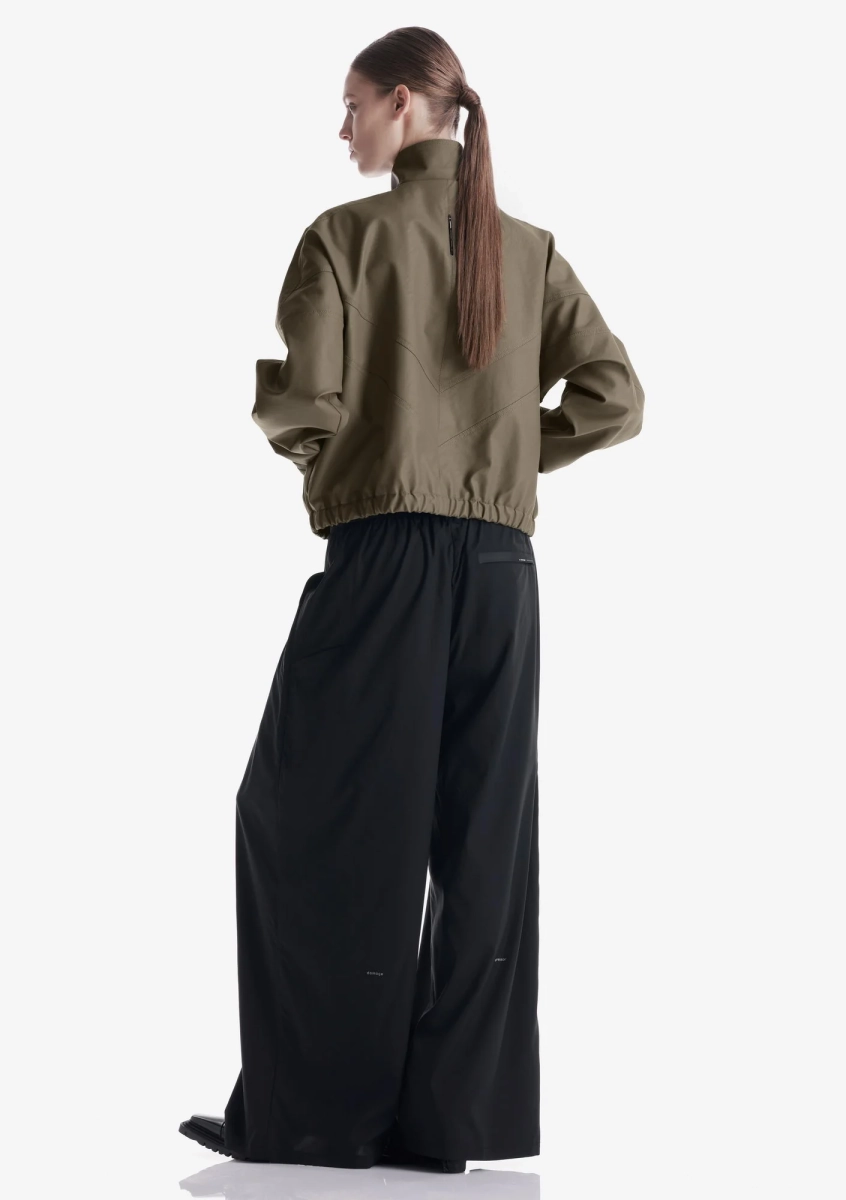 Бомбер из экокожи KRAKATAU, цвет: мох, Qw519A-515 купить онлайн