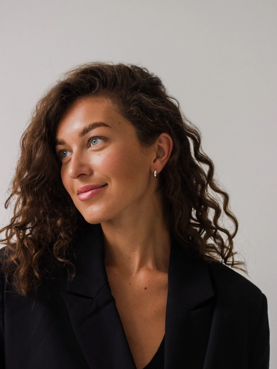 Серебряные серьги-хупы, как бублик SBLESKOM, цвет: серебро, 11578 купить онлайн