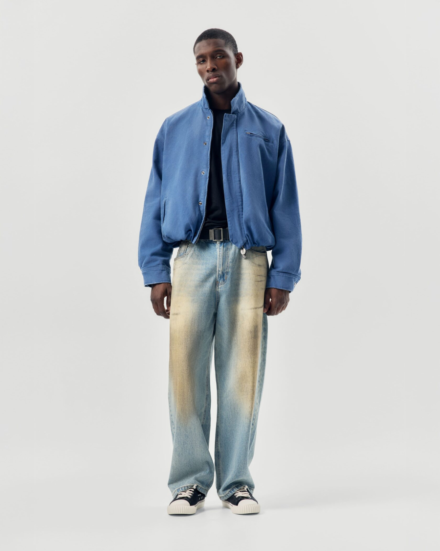 Куртка деним NAIPACHE, цвет: синий, 2614013200 купить онлайн