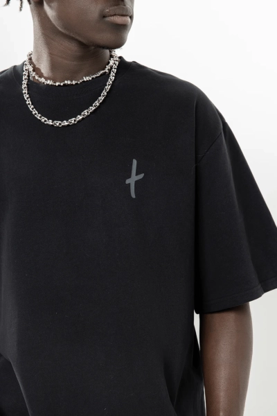 Футболка Black "T-Shirt" types, цвет: Черный,  купить онлайн