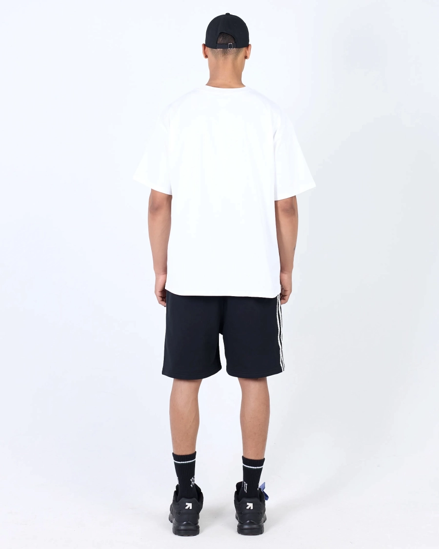 Шорты с лампасами 500GR ASIA ST 71, цвет: Черный, Ast71.shorts-stripes-bl купить онлайн