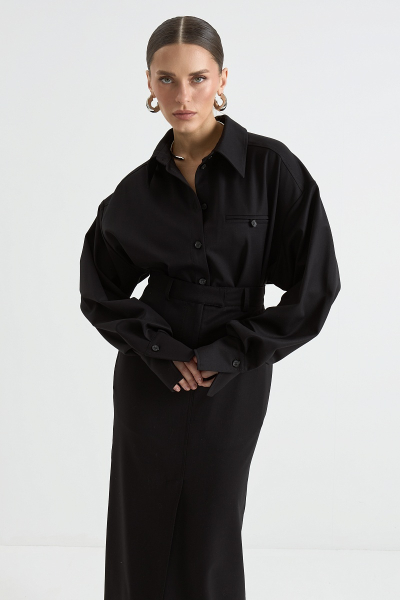 Юбка CLASSIK maxi MIA AIM, цвет: Черный, Mia418 купить онлайн