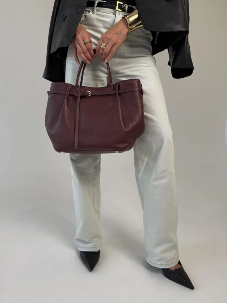 Сумка GAUCHO medium brand salad, цвет: bordo  купить онлайн