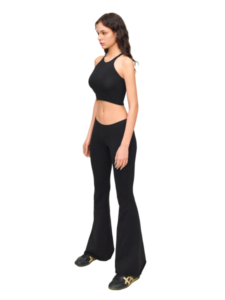Легинсы FLARED LEGGINNS XSAI, цвет: Черный, W01FL-DB купить онлайн