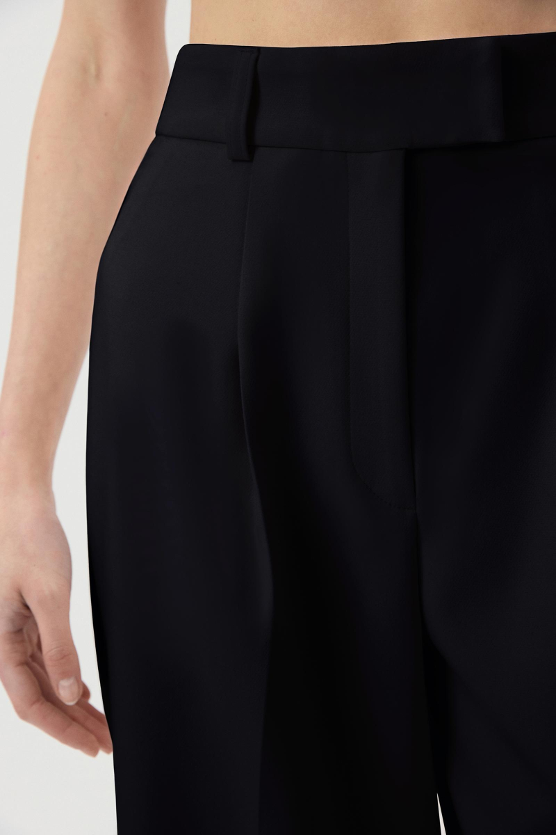 Брюки О-силуэта Charmstore, цвет: Черный, 101-461103-880 купить онлайн