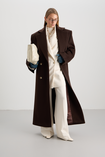 Пальто MIA AIM, цвет: темный шоколад, MIA693 купить онлайн